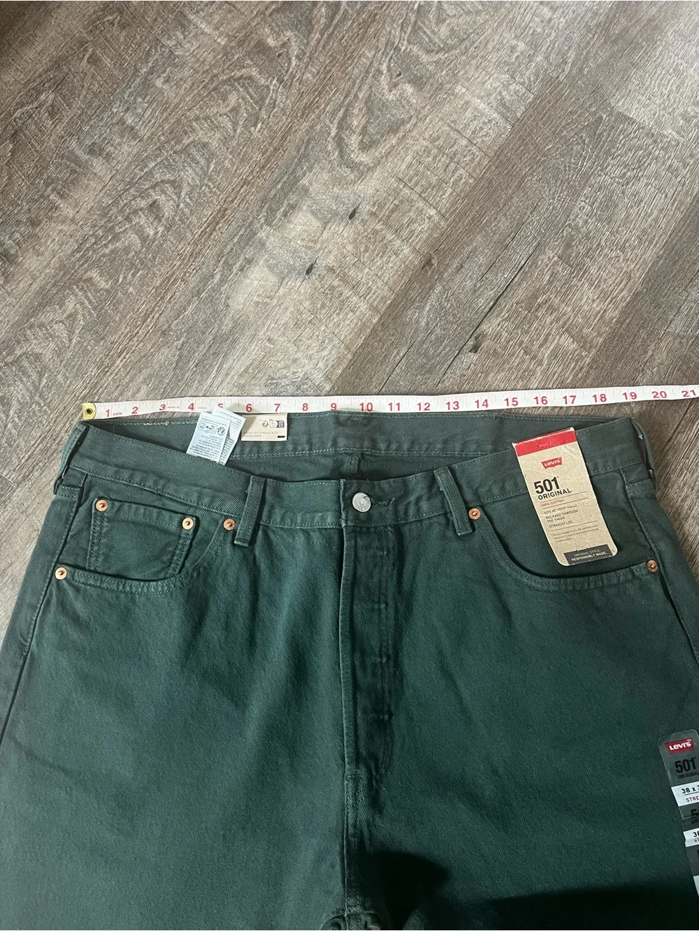 Levi's 501 Regular Fit‎ Jeans-Size 38x30